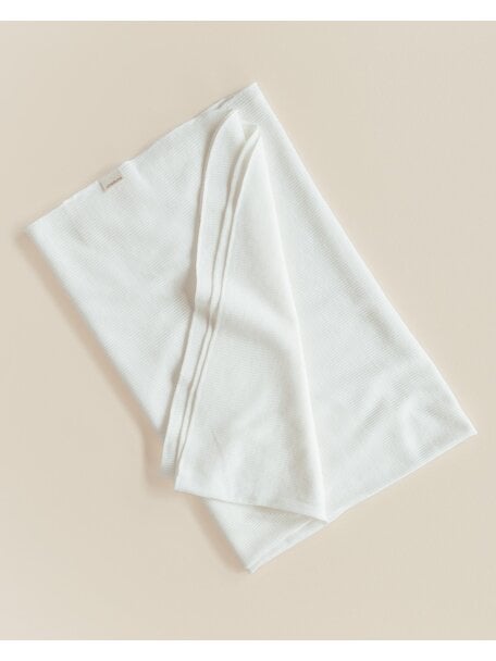 Unaduna Baby blanket made of wool - light mazarin