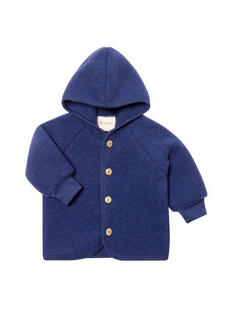 Engel Natur Wool Fleece Jacket - gentian