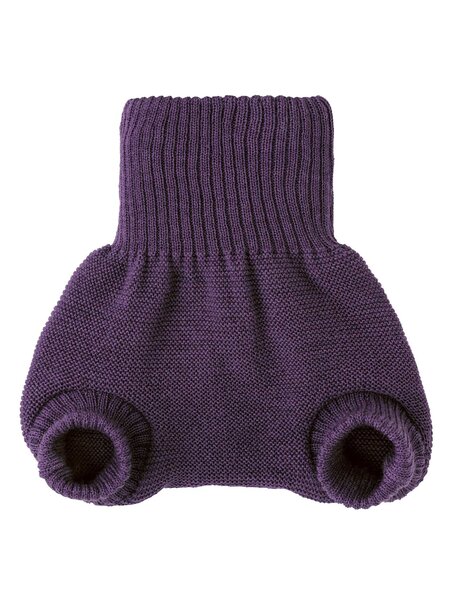 Disana Overpants Organic Wool - aubergine