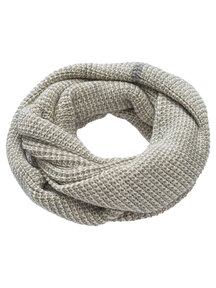 Disana Loop scarf - grey/natural