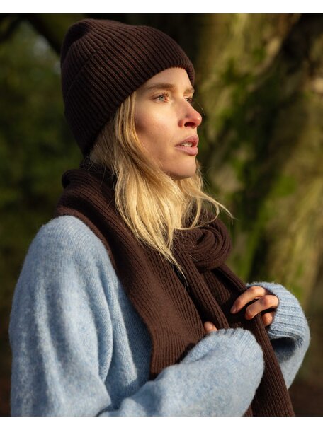 Unaduna Merino wool scarf - kladdkaka