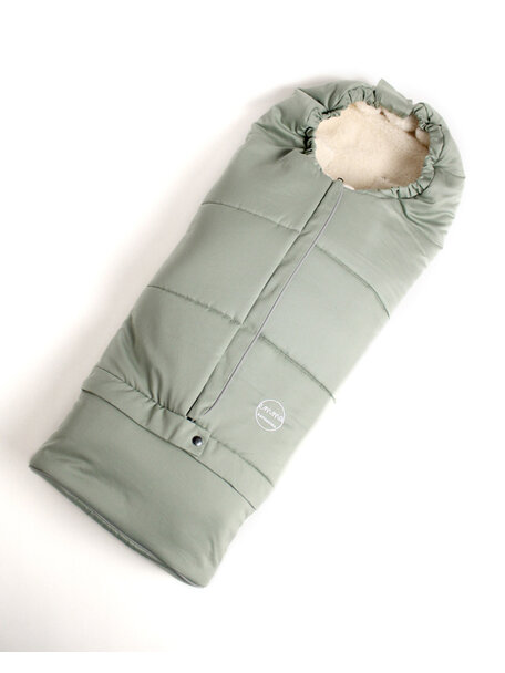 Naturkind Wool footmuff Emma - jade