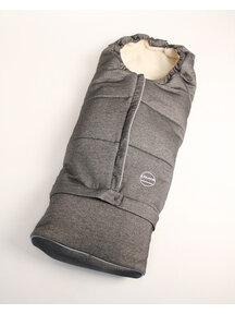Naturkind Wool footmuff Emma - graphit