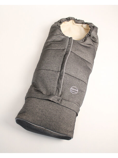 Naturkind Wool footmuff Emma - graphit