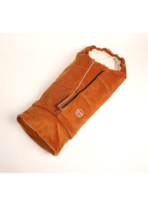 Naturkind Wool footmuff Emma - cognac
