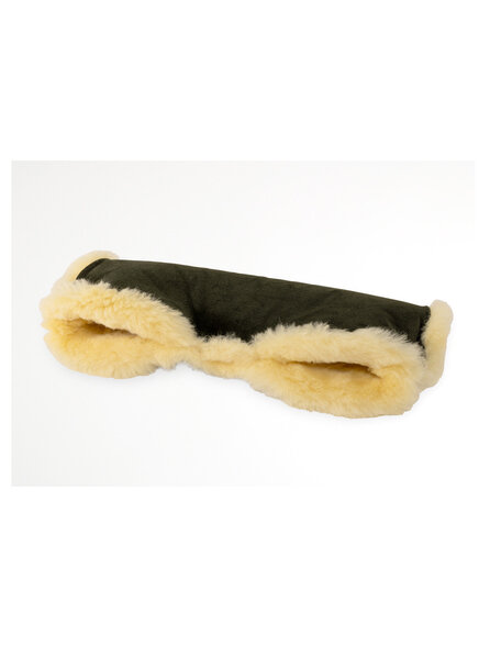 Naturkind Lambskin Stroller Muff - olive
