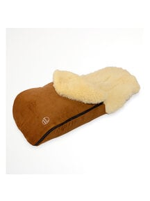 Naturkind Universal lambskin Foot Muff - cognac