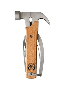 Kids at work Wooden hammer multi tool