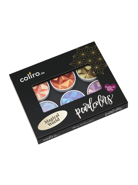 Handmade Metallic paint - magical world