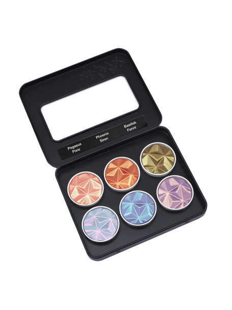 Handmade Metallic paint - magical world