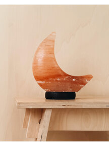 Himalayazout Himalayan salt lamp - moon