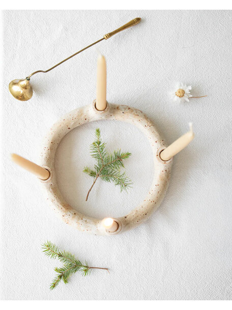 Handmade Ceramic candle holder