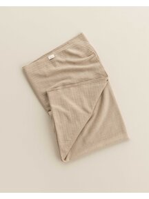 Unaduna Baby blanket made of wool/silk - maca