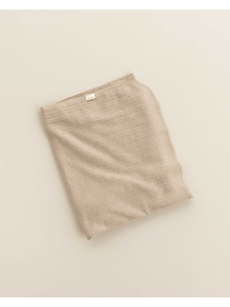 Unaduna Baby blanket made of wool/silk - maca