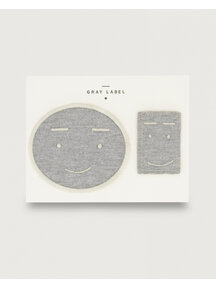 Gray Label Patches - grey melange