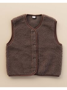 Alwero Women's woolen vest TYB - choco