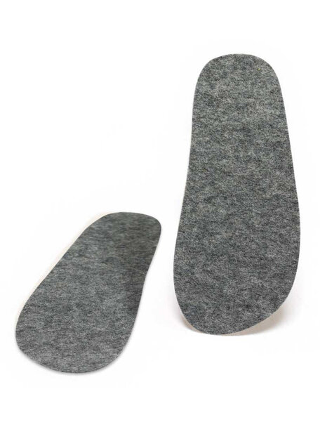 Pantolinos Wool felt insoles for children