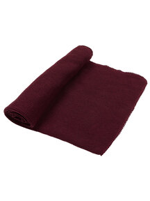 Reiff Baby blanket wool - black cherry