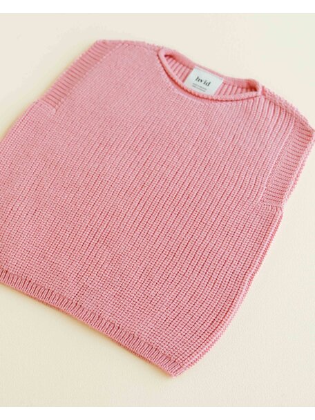 Hvid Cardigan Harvey - bubblegum