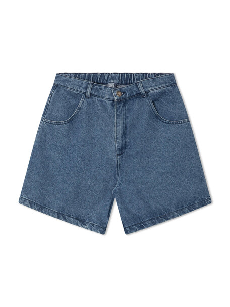 Matona Women's denim shorts - mid blue