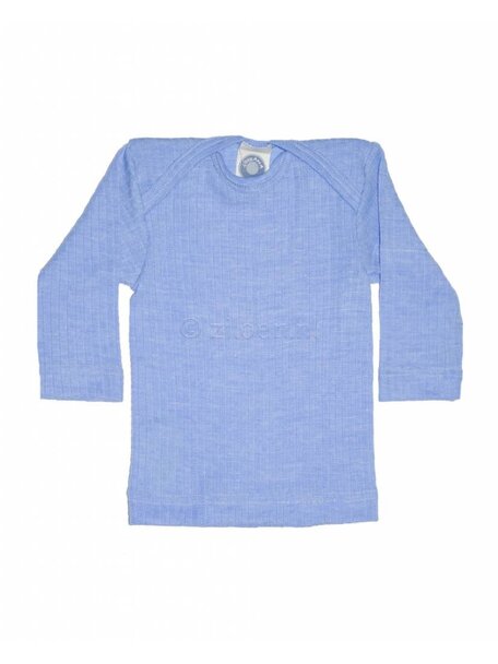 Cosilana Baby Top Wool/Silk/Cotton - Blue