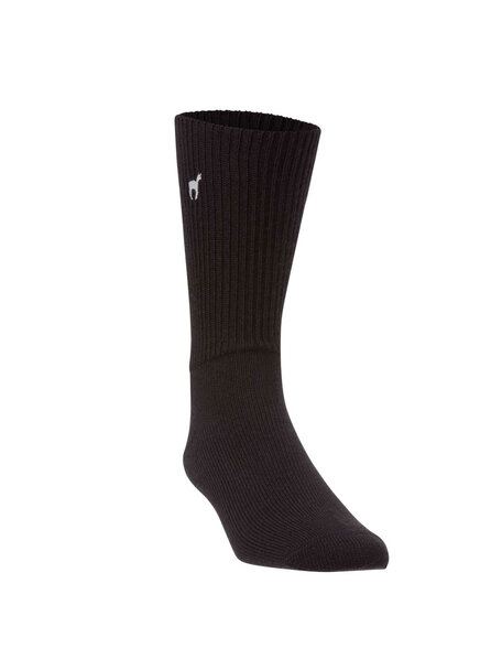 Apu Kuntur Socks from alpaca wool - black