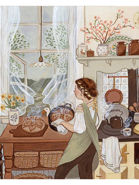 Robin Pieterse Folded card - sourdough