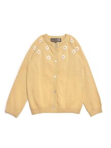 Hanevild Children's cardigan Daisy - Italien straw