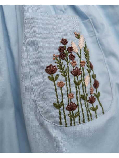 Hanevild Children's summer dress Sine  - Kentucky blue