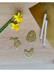 Arts & Crafts Embossing foil - gold