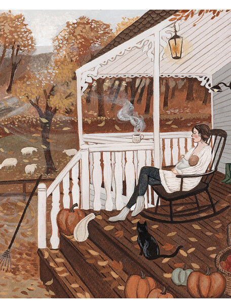 Robin Pieterse Single card - autumn's breath