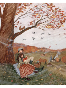 Robin Pieterse Single card - autumn lovers