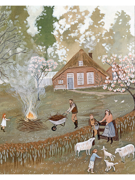 Robin Pieterse Single card - bonfire