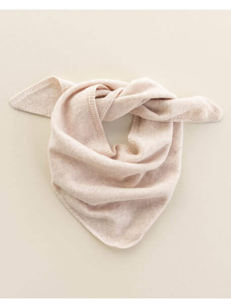 Unaduna Merino wool scarf Lilly - maca