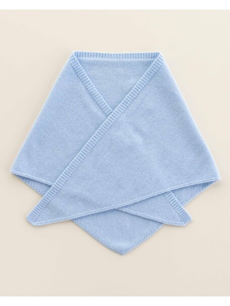 Unaduna Merino wool scarf Lilly - blue