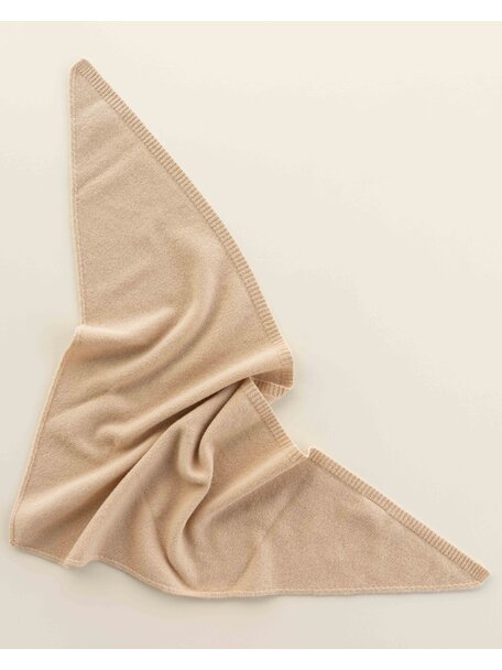 Unaduna Merino wool scarf Lilly - sand