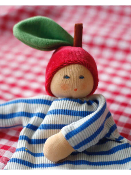 Nanchen Natur Baby comforter - apple