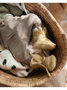 Gray Label Baby leggings - woody/cream