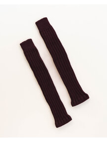 Hirsch Natur Woolen leg warmers for adults - andorra