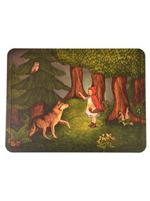 Handmade Wooden puzzle - Little Red Riding Hood