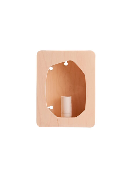 De Noest Wooden photo light - angled