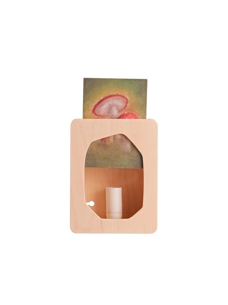 De Noest Wooden photo light - angled