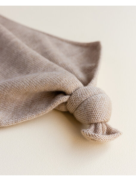 Hvid Teddy Tokki cuddle cloth - sand