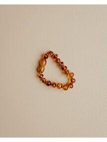 Amber Amber Baby Bracelet 12 cm - Cognac