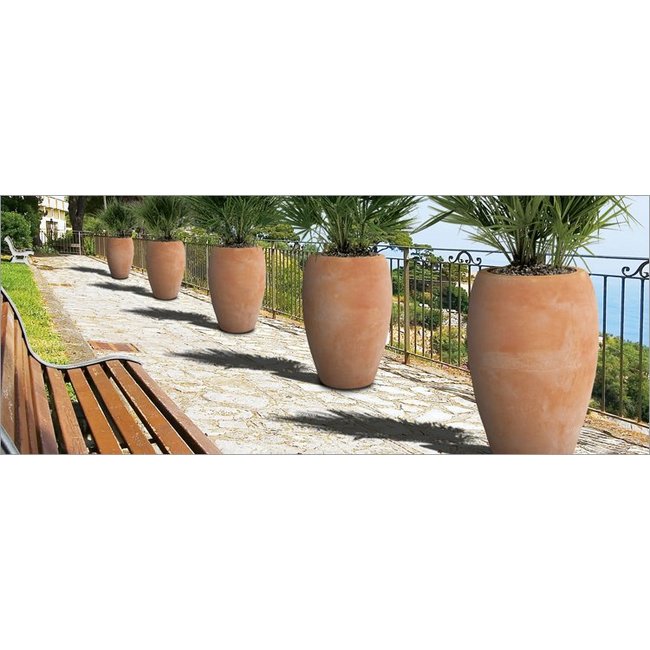 Terracotta bloempot L