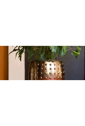 Laos pot blauw M