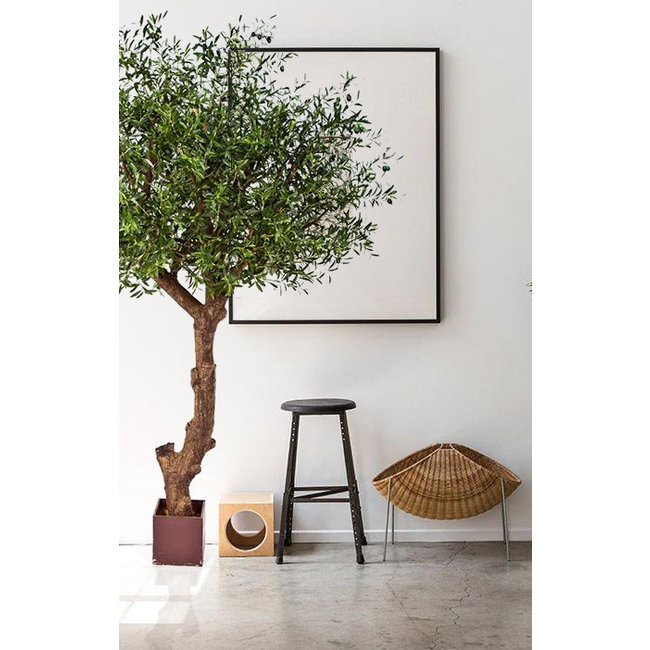 Natural olive tree poly kunstplant