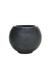 De Luxe pot antraciet rond