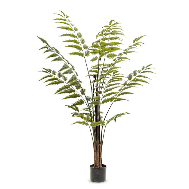 Fern leather kunstplant