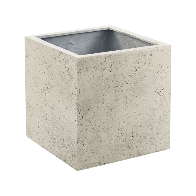 Grigio Cube Antique White-concrete